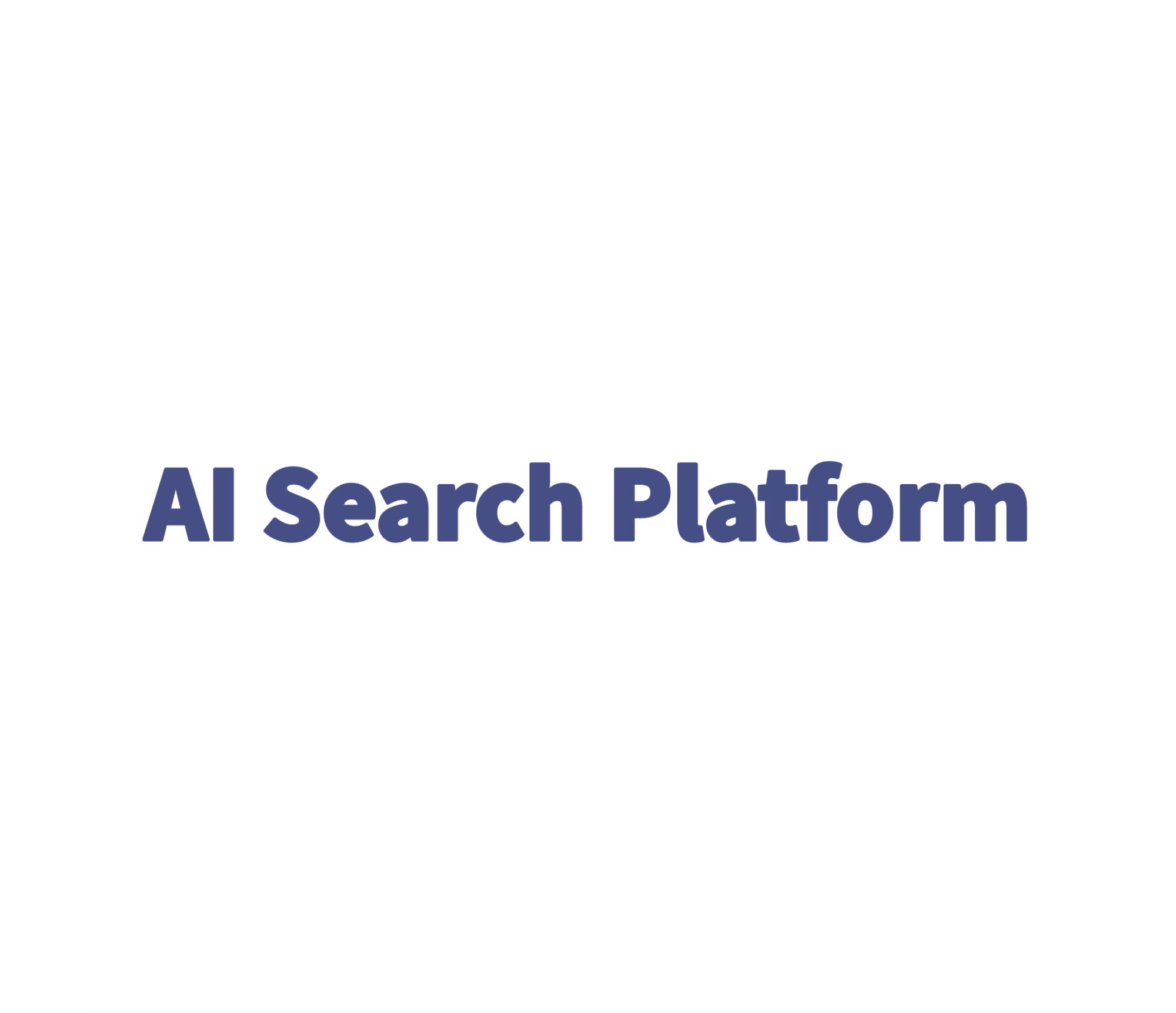 AI Search Platform企業級知識建構與智能應用平台